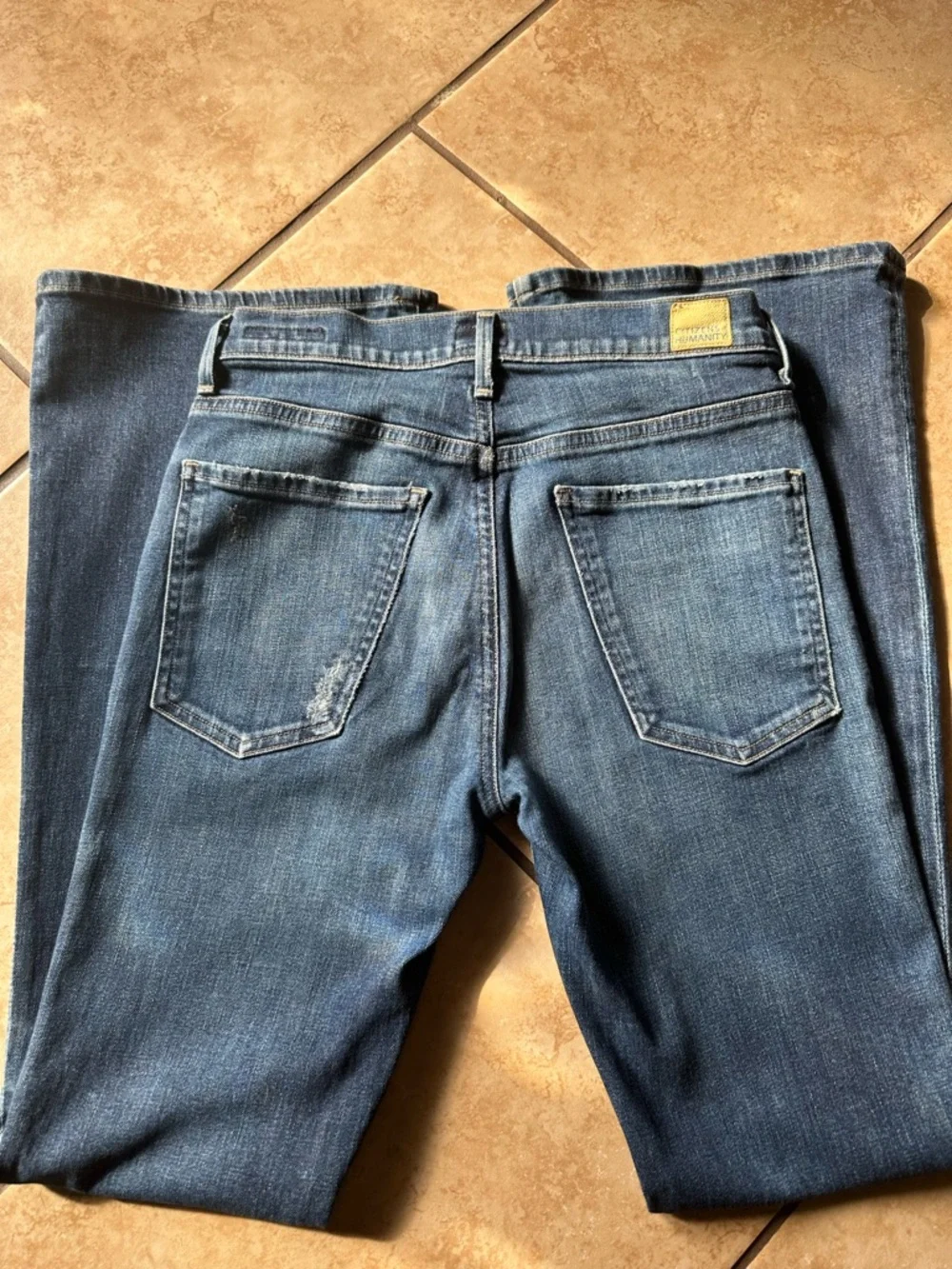 Citizens of Humanity x Anthropologie Fleetwood High Rise Flare Jeans sz 28 - Picture 11 of 11